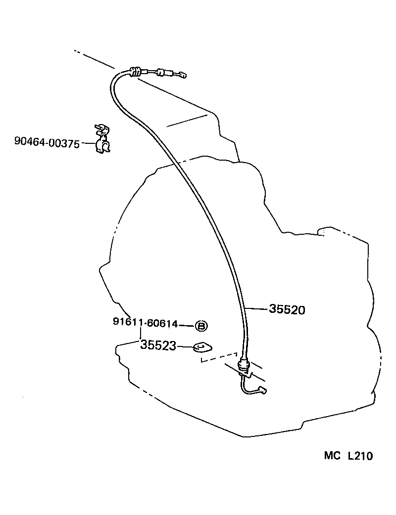  TERCEL |  THROTTLE LINK VALVE LEVER ATM