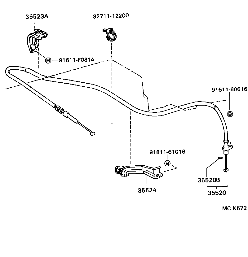  T100 |  THROTTLE LINK VALVE LEVER ATM