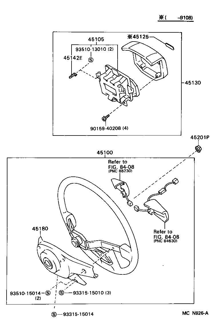  4 RUNNER TRUCK |  STEERING WHEEL