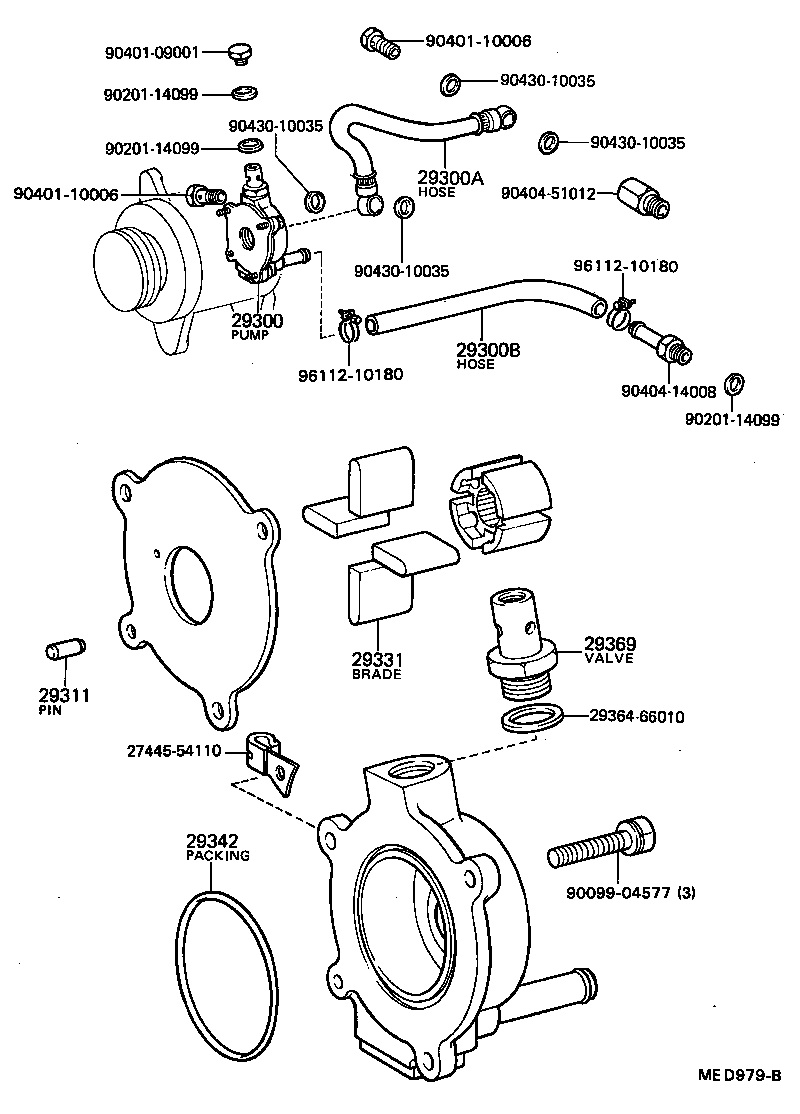  4 RUNNER TRUCK |  VACUUM PUMP