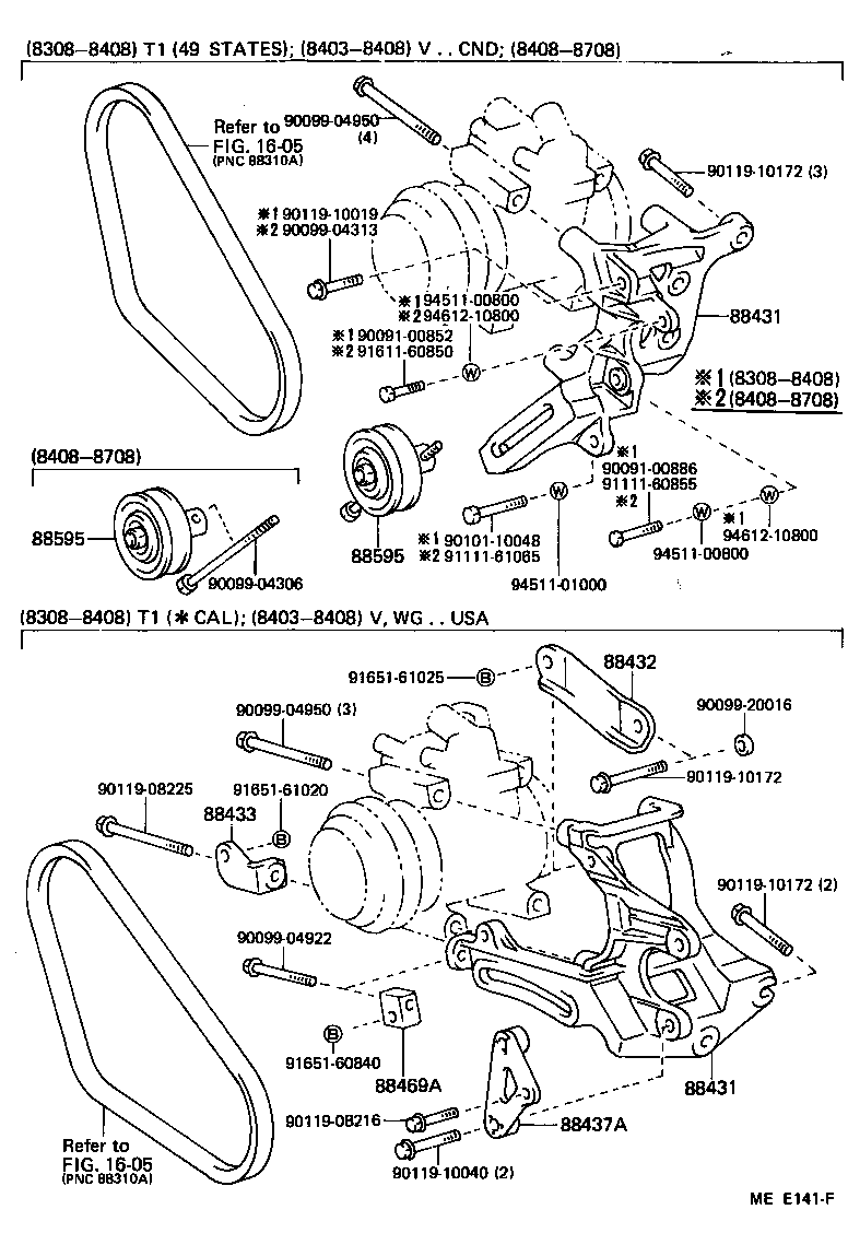  4 RUNNER TRUCK |  HEATING AIR CONDITIONING COMPRESSOR
