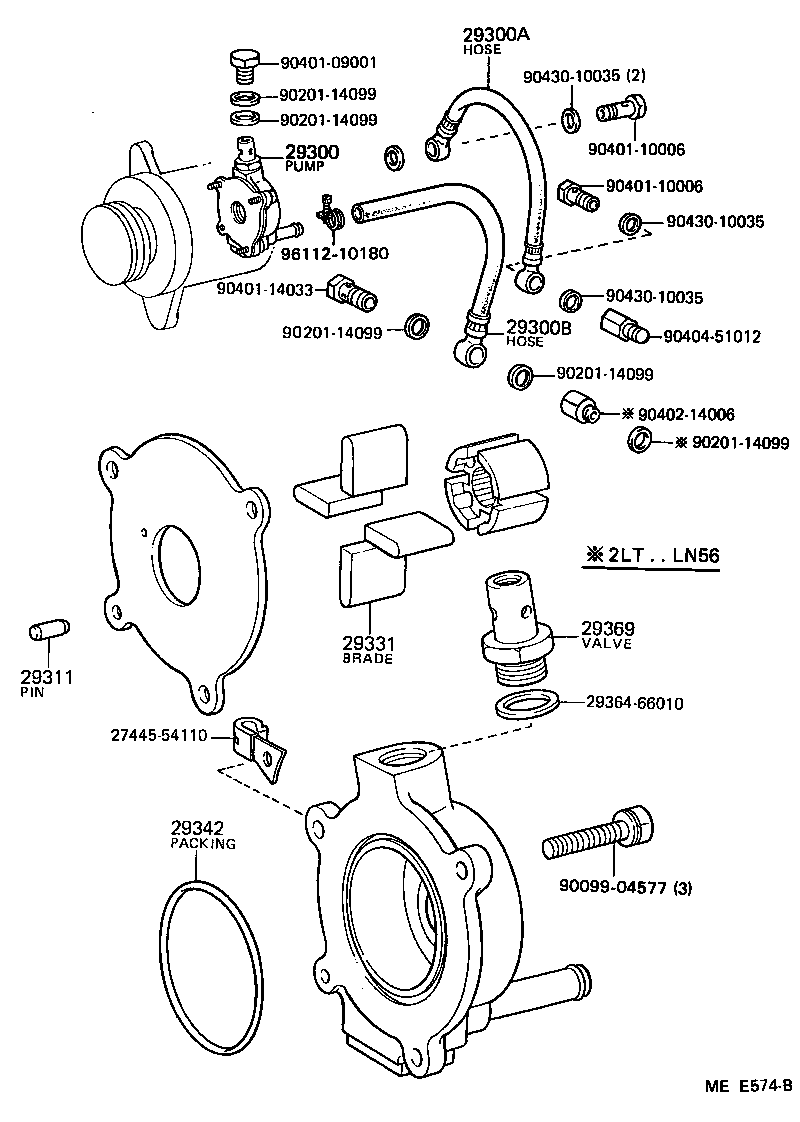  4 RUNNER TRUCK |  VACUUM PUMP