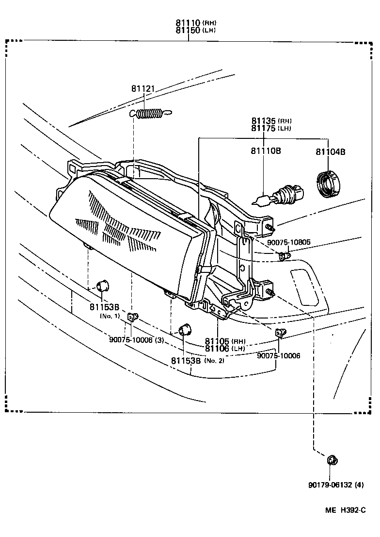  CAMRY |  HEADLAMP