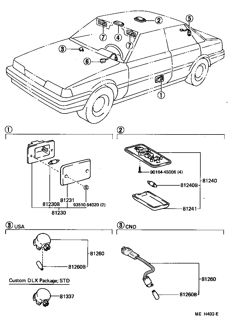  CAMRY |  INTERIOR LAMP