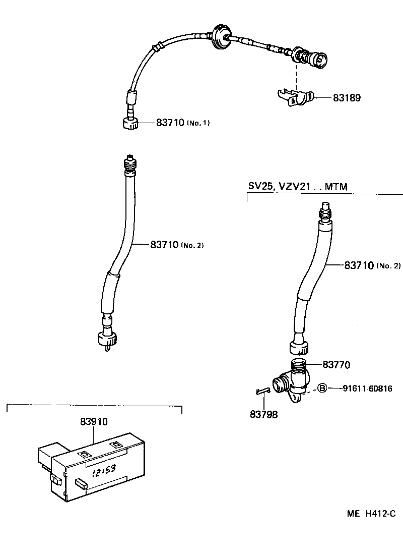  CAMRY |  METER