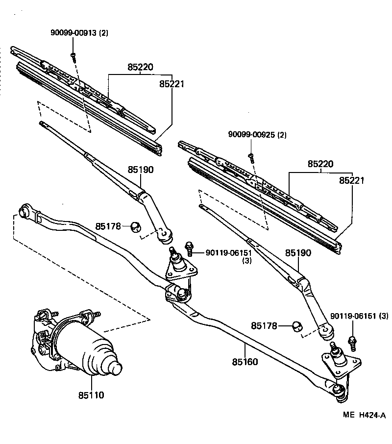 CAMRY |  WINDSHIELD WIPER