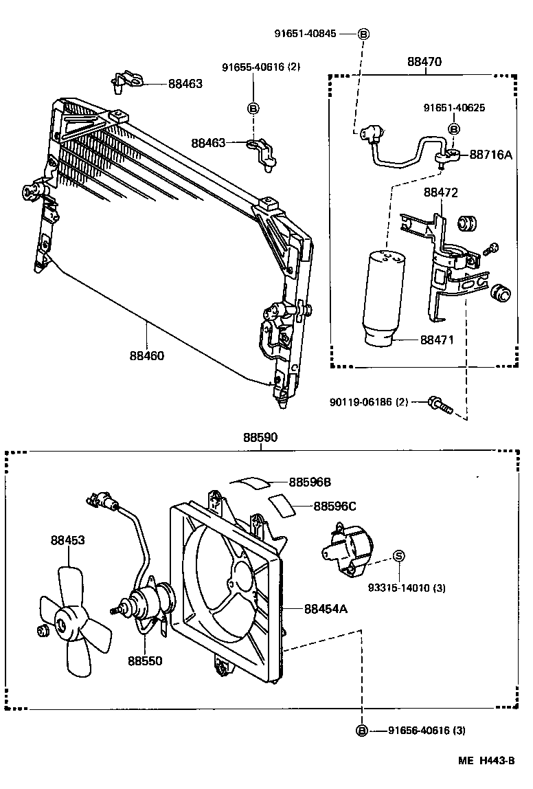  CAMRY |  HEATING AIR CONDITIONING COOLER PIPING