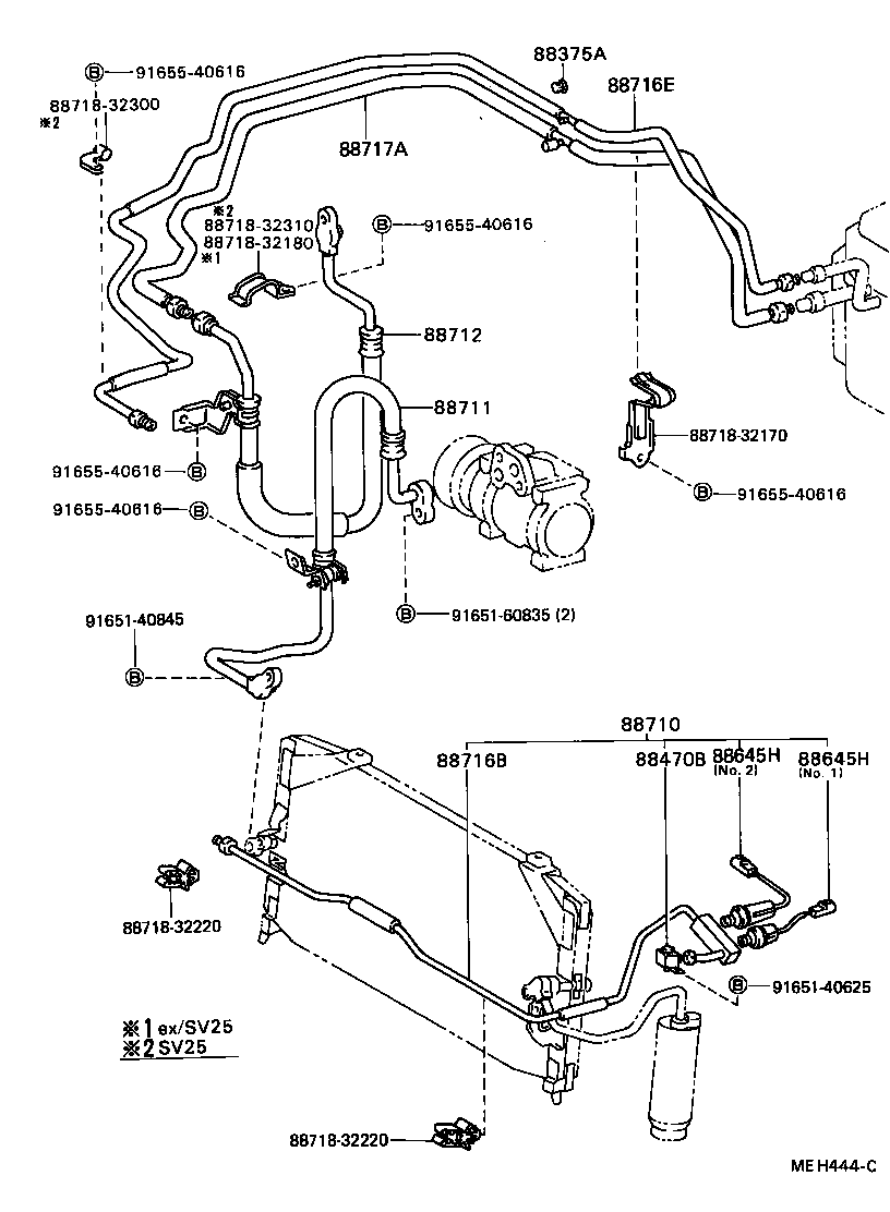  CAMRY |  HEATING AIR CONDITIONING COOLER PIPING