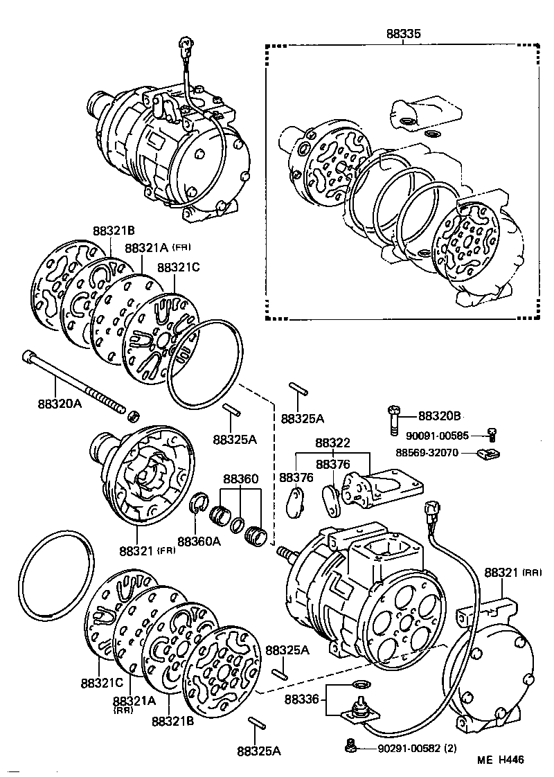  CAMRY |  HEATING AIR CONDITIONING COMPRESSOR