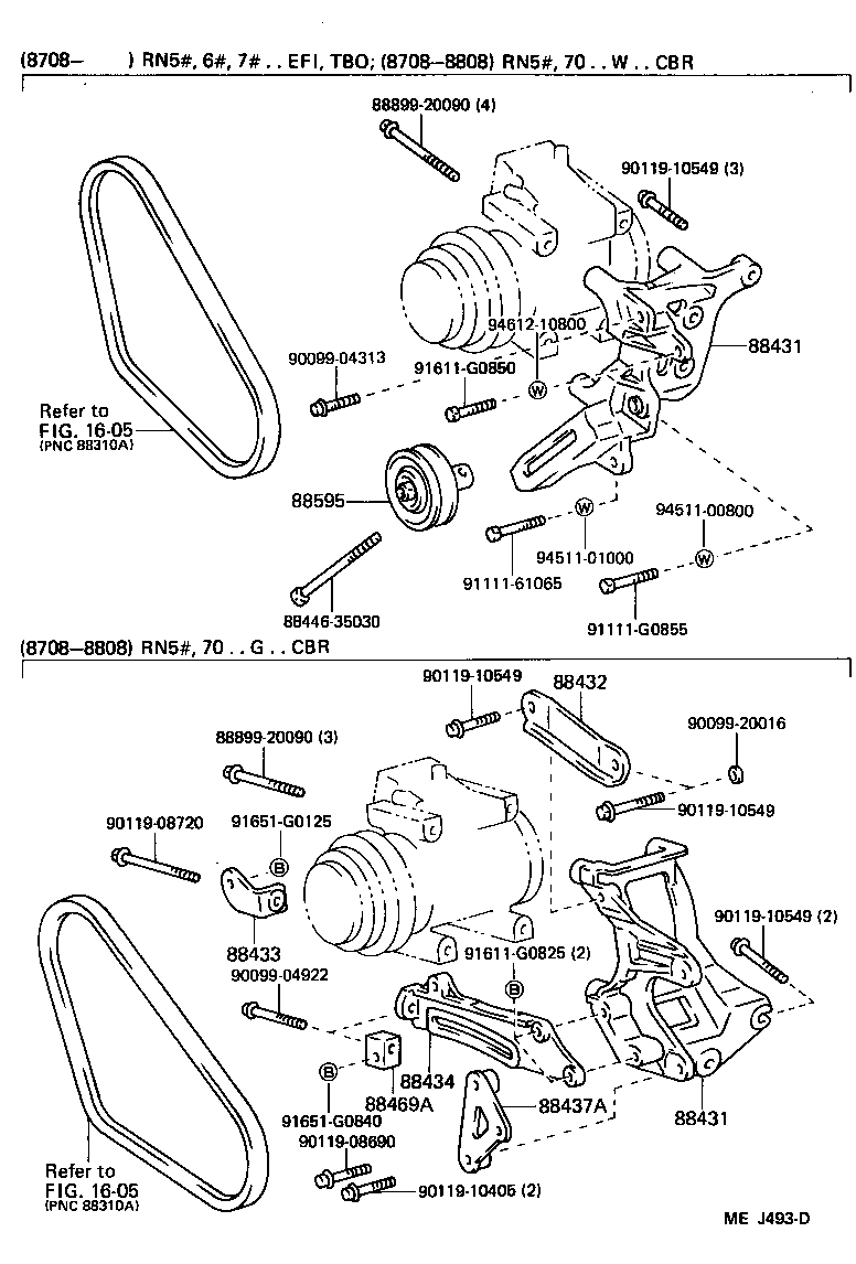  4 RUNNER TRUCK |  HEATING AIR CONDITIONING COMPRESSOR