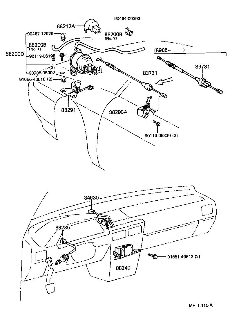  TERCEL |  CRUISE CONTROL AUTO DRIVE