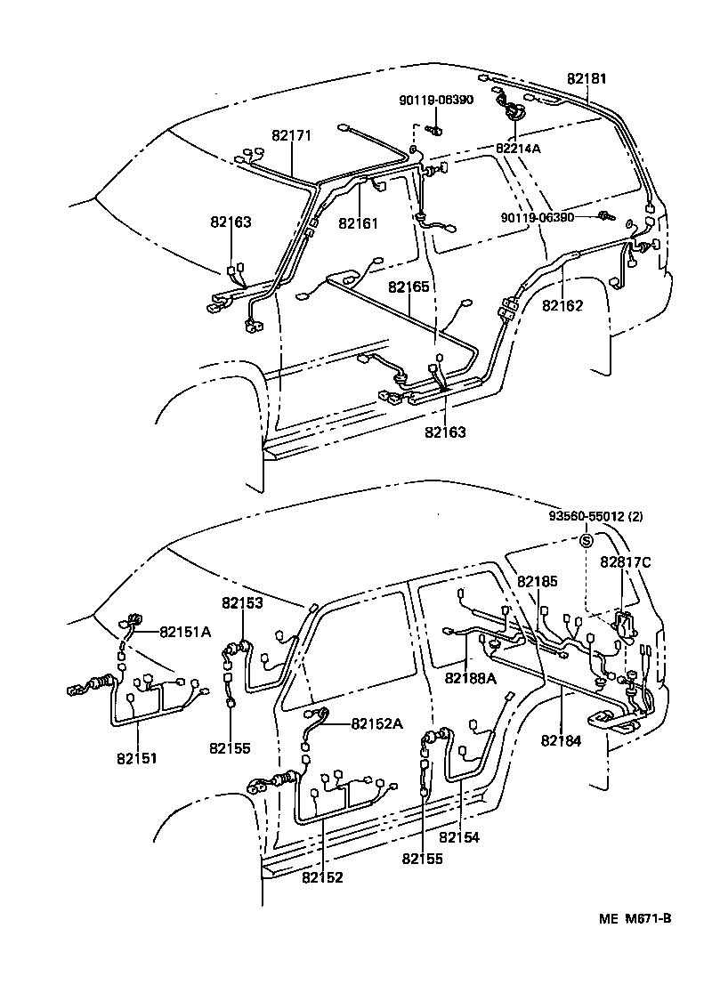  4 RUNNER TRUCK |  WIRING CLAMP