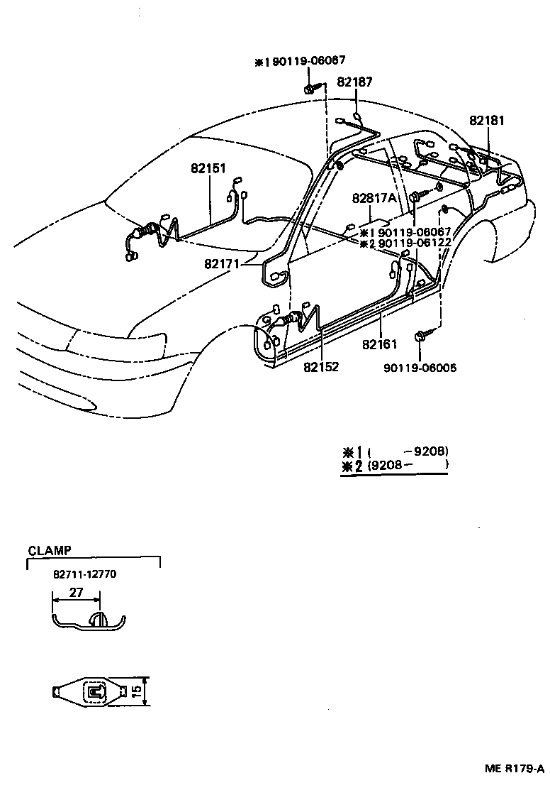  TERCEL |  WIRING CLAMP