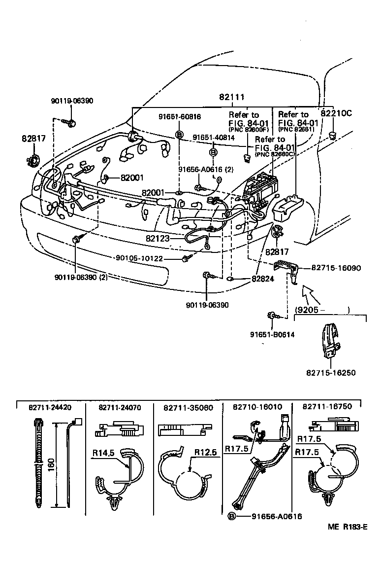  TERCEL |  WIRING CLAMP