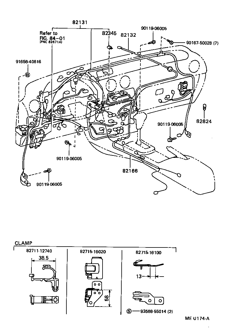  TERCEL |  WIRING CLAMP