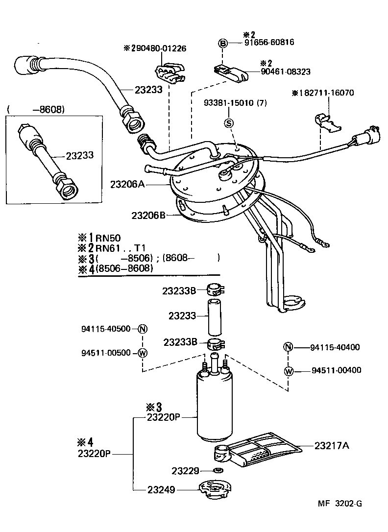  4 RUNNER TRUCK |  FUEL INJECTION SYSTEM