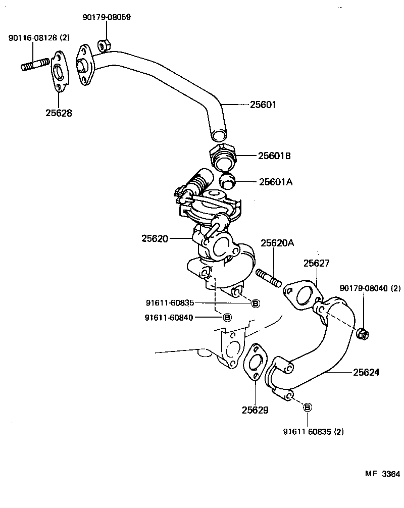  4 RUNNER TRUCK |  EXHAUST GAS RECIRCULATION SYSTEM