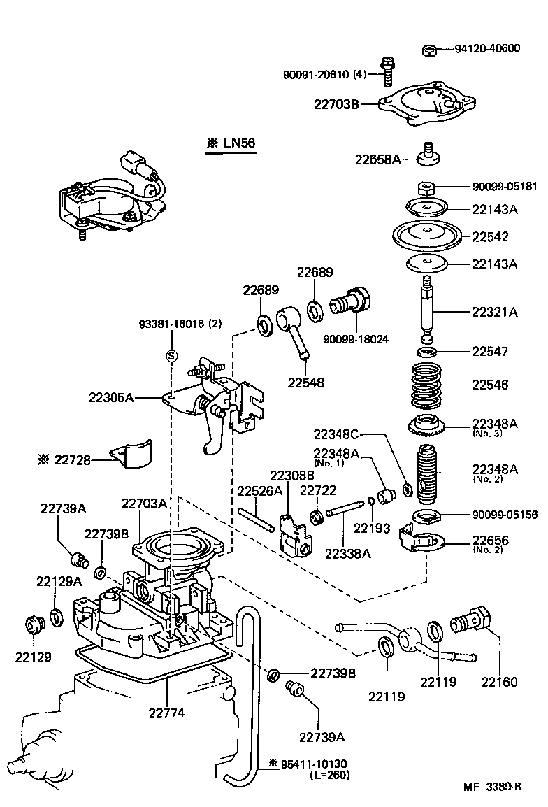  4 RUNNER TRUCK |  INJECTION PUMP BODY