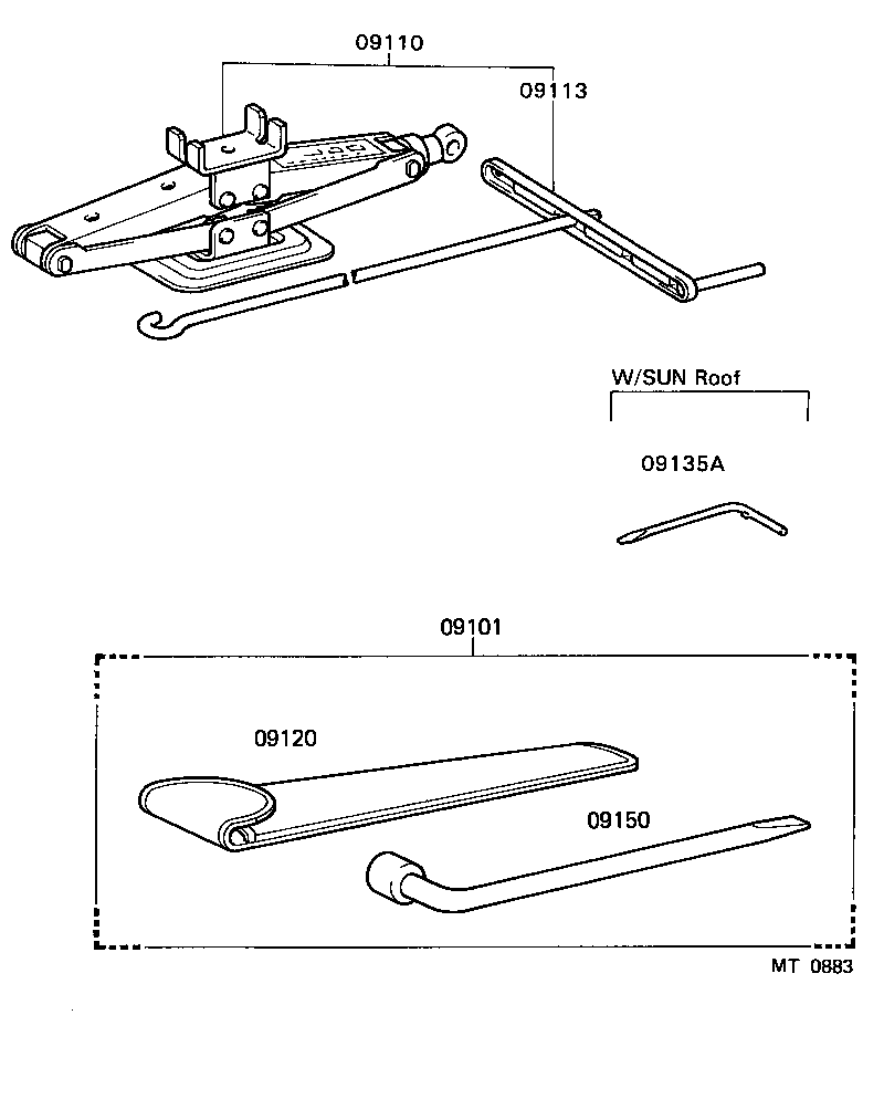  VAN |  STANDARD TOOL