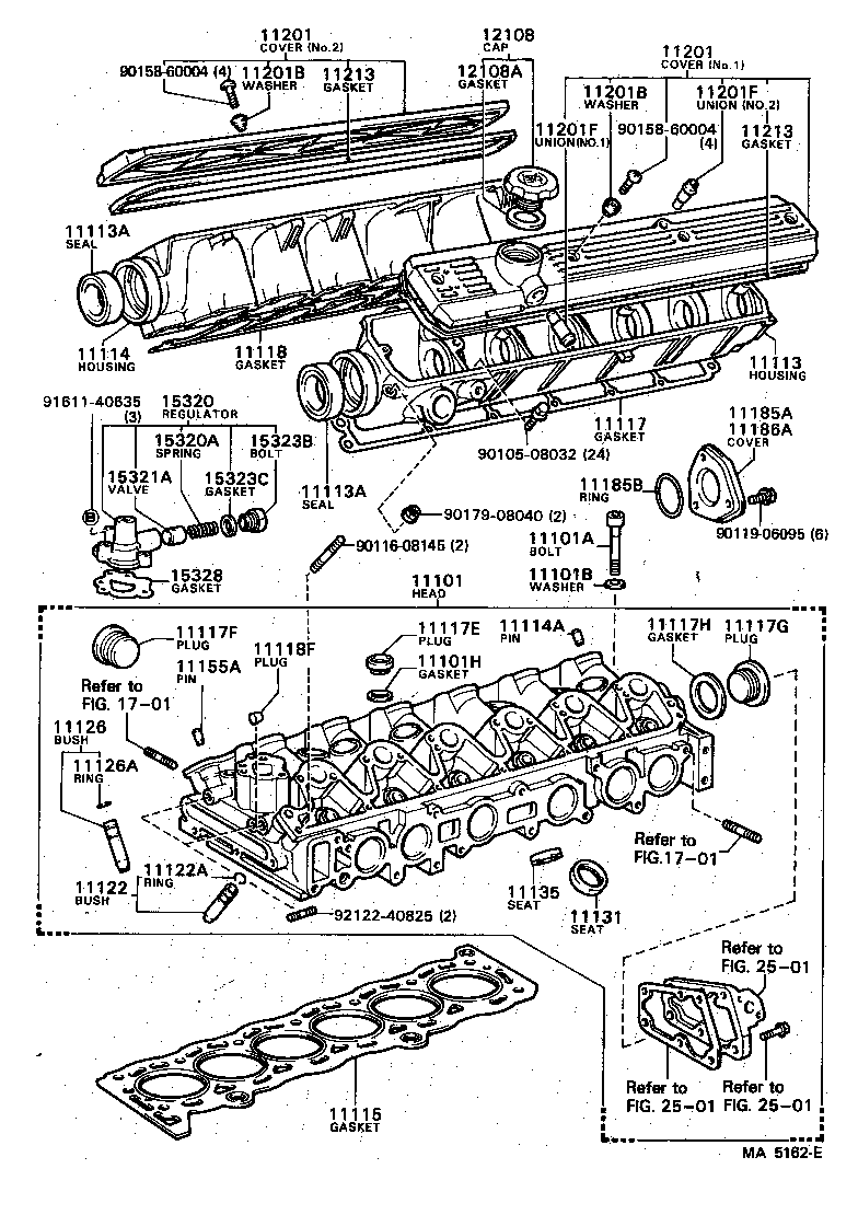  CRESSIDA |  CYLINDER HEAD