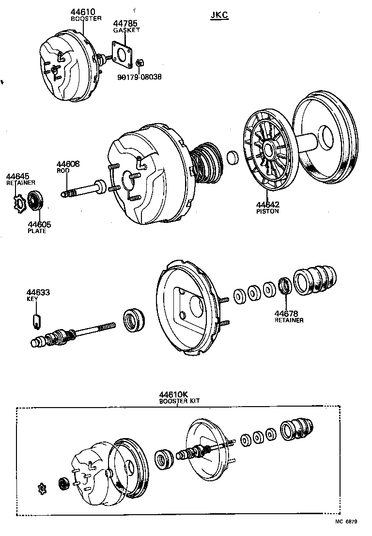  CRESSIDA |  BRAKE BOOSTER VACUUM TUBE