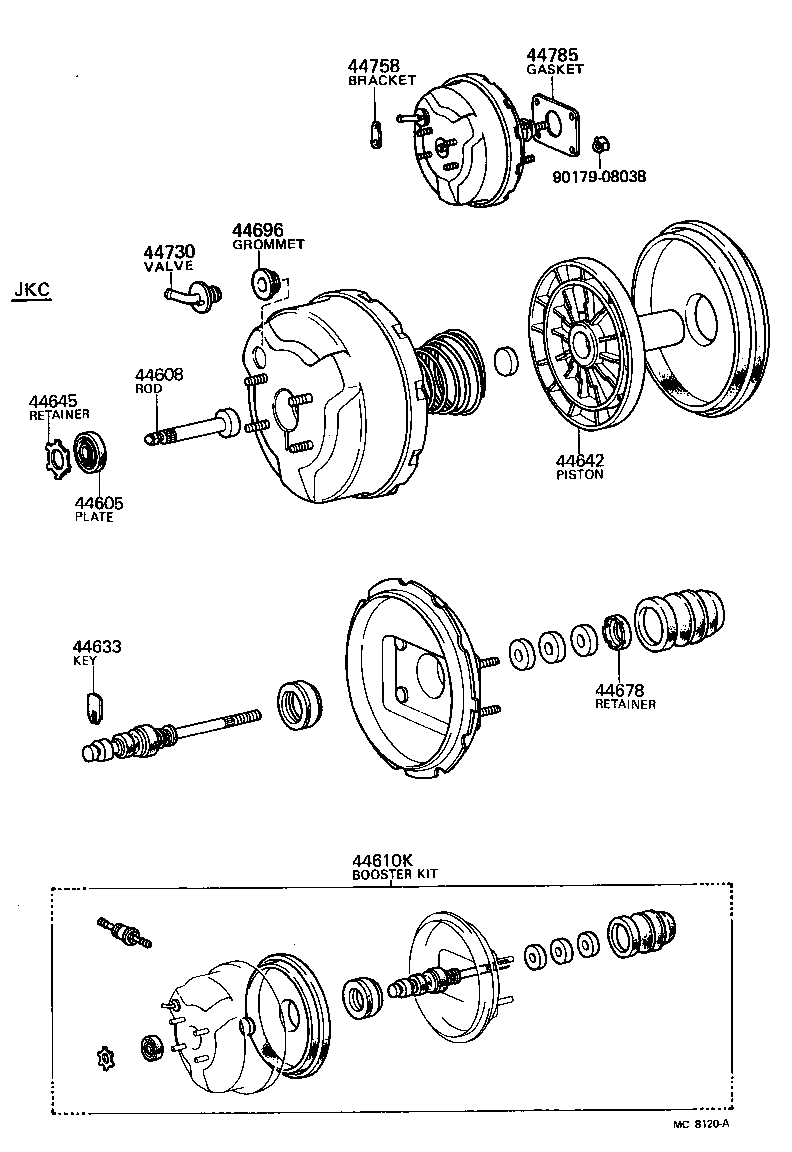  CELICA |  BRAKE BOOSTER VACUUM TUBE