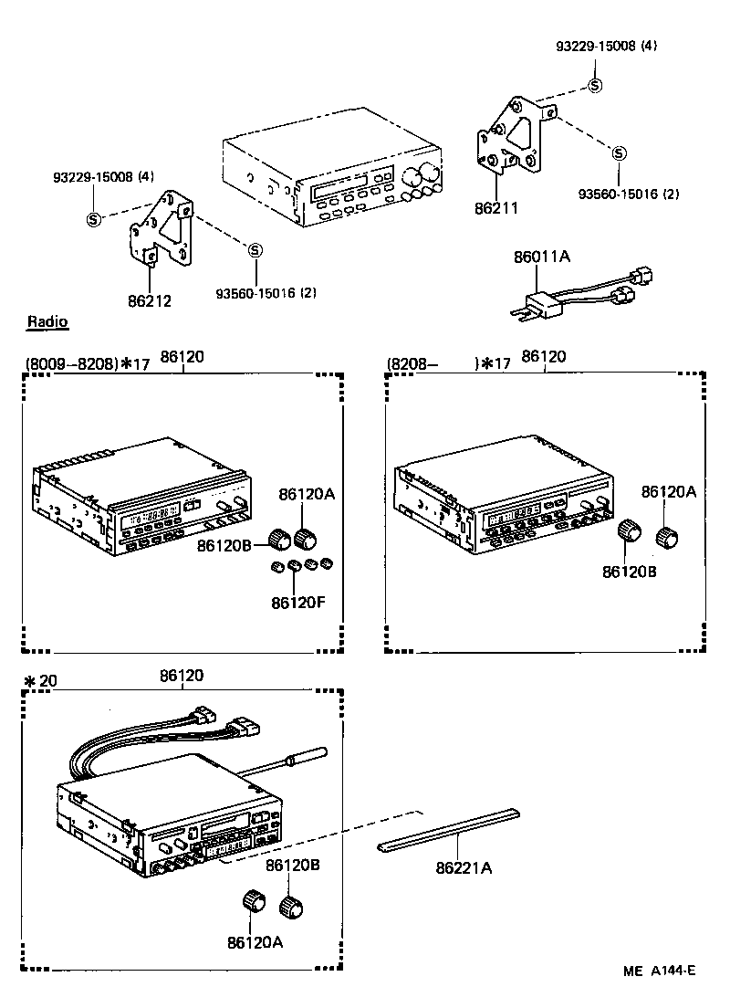  CRESSIDA |  RADIO RECEIVER AMPLIFIER CONDENSER