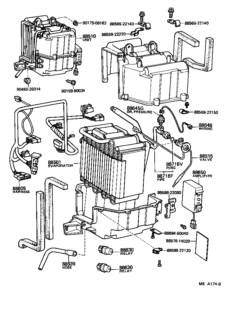  CRESSIDA |  HEATING AIR CONDITIONING COOLER UNIT