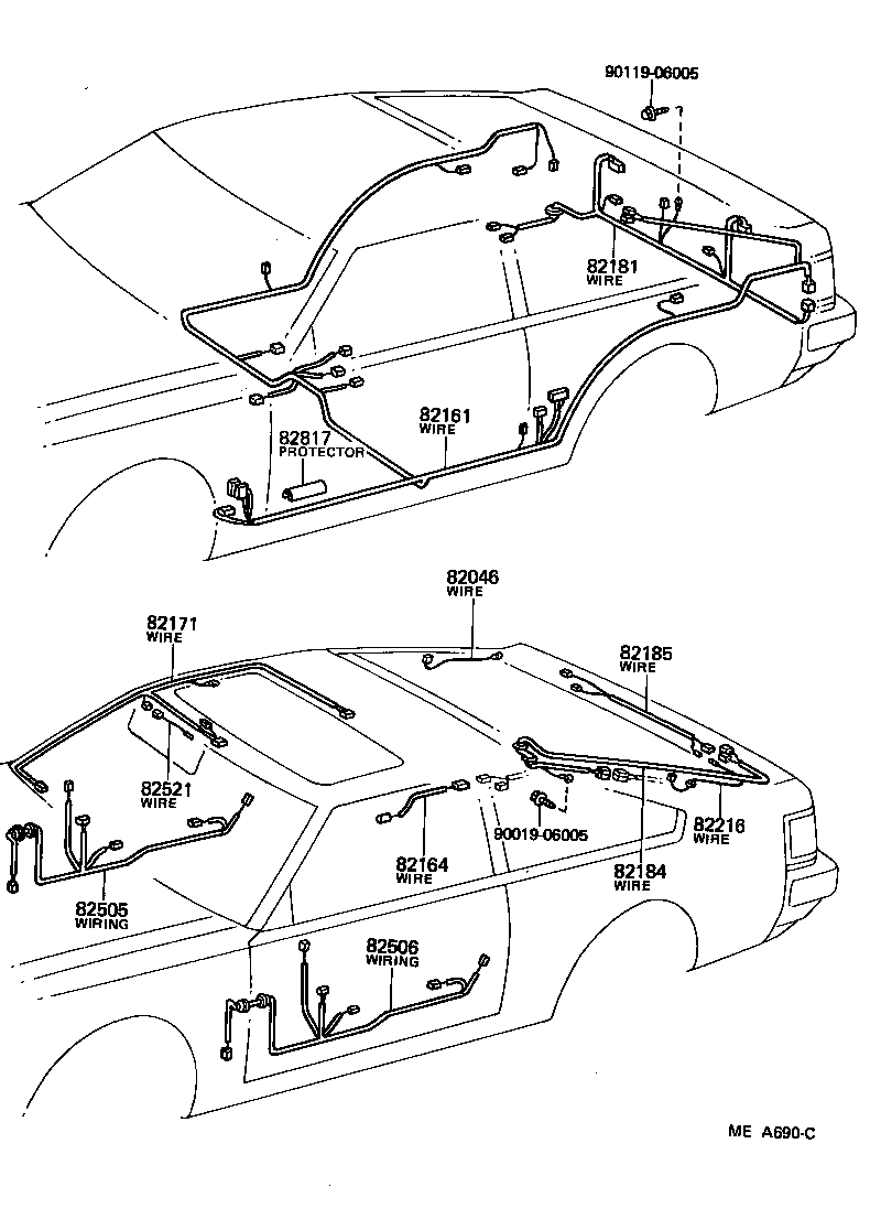  CELICA |  WIRING CLAMP