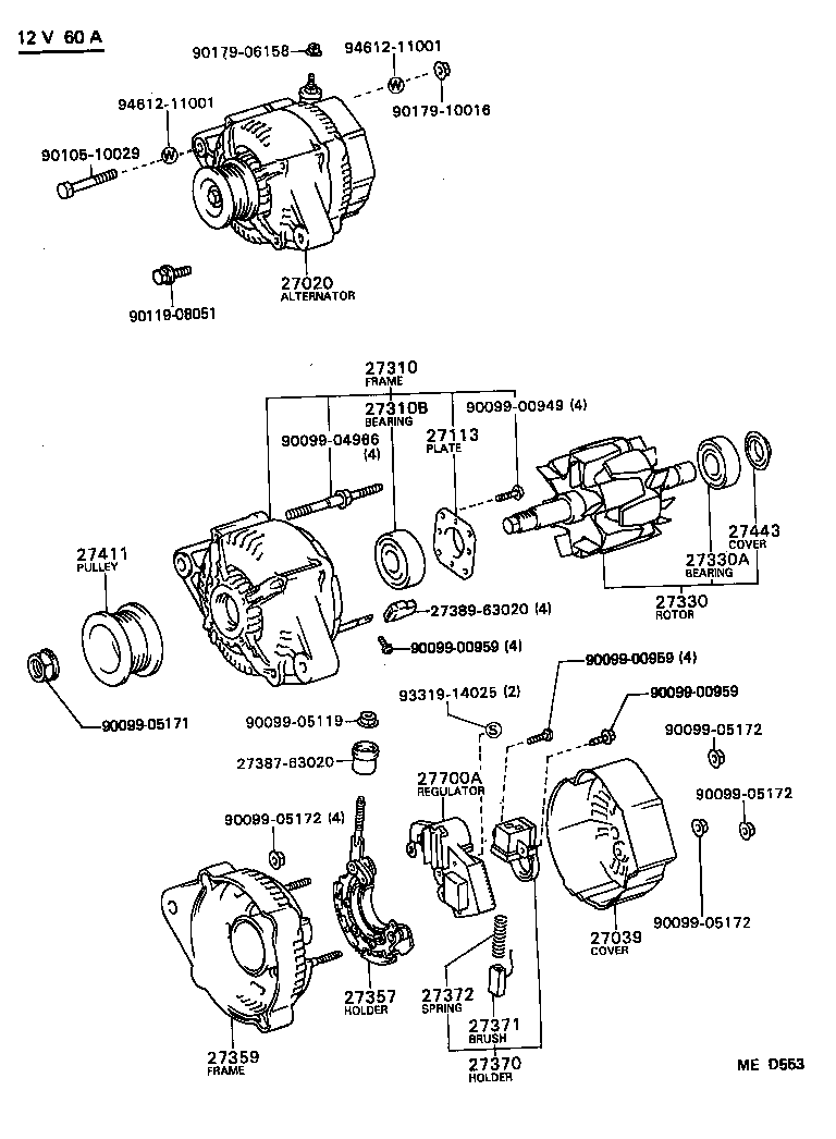  CRESSIDA |  ALTERNATOR