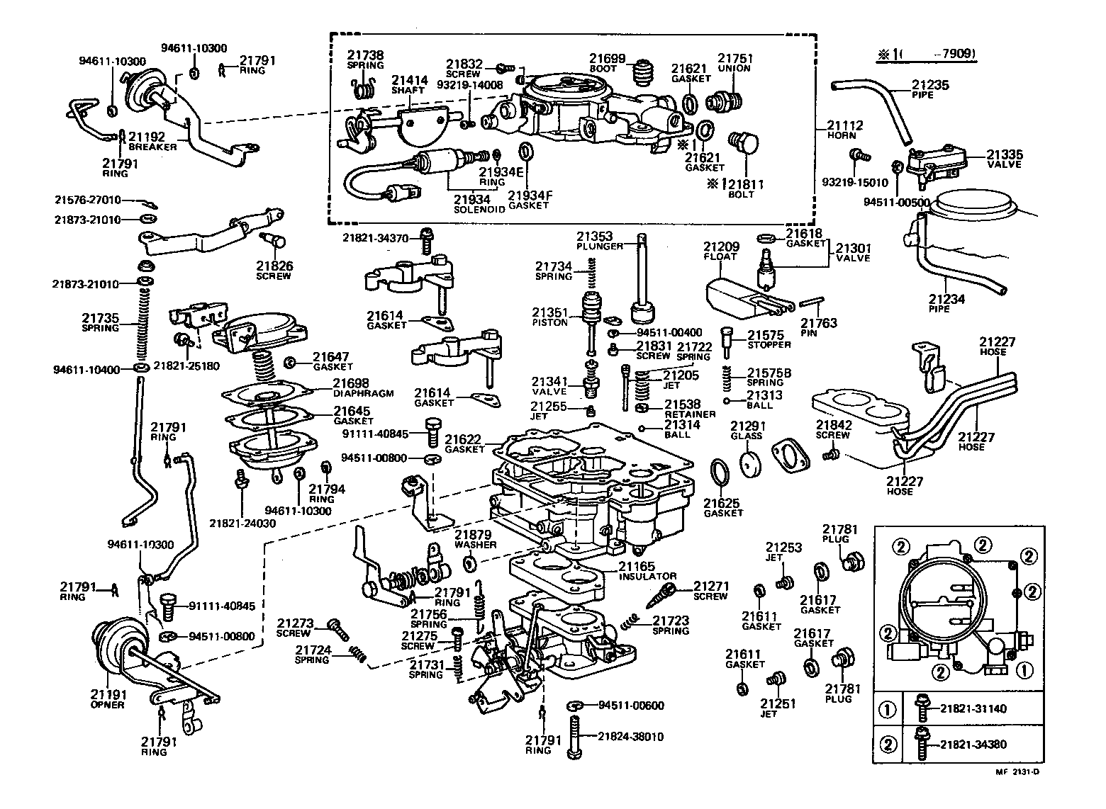  LAND CRUISER 40 55 |  CARBURETOR